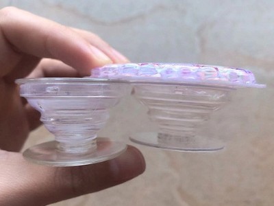 氣囊支架粘亞克力用什么膠？透明無(wú)痕PC支架膠水就選聚力